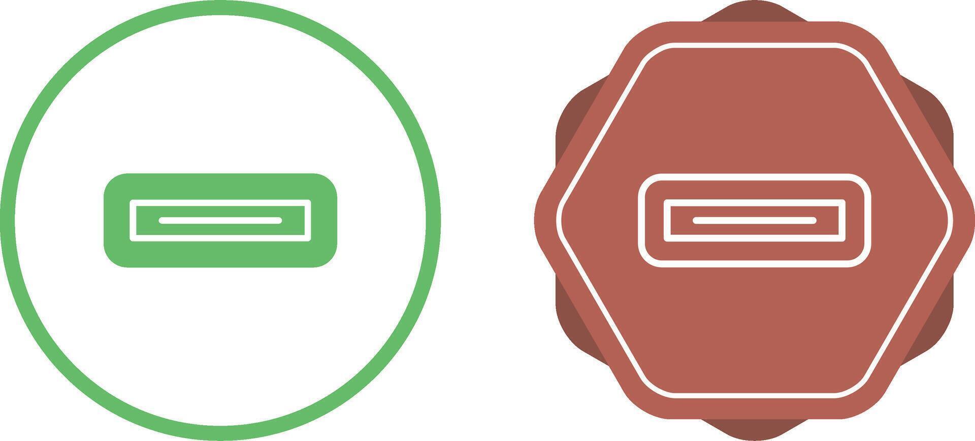 USB Port Vector Icon