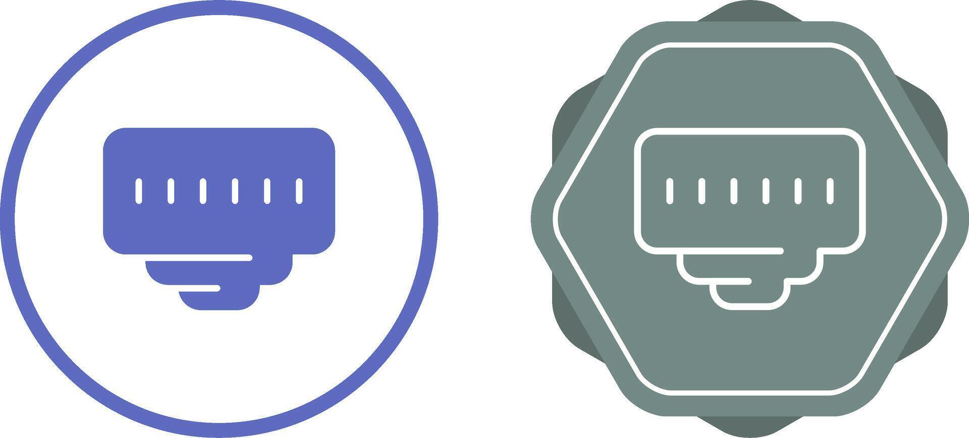 Ethernet Port Vector Icon