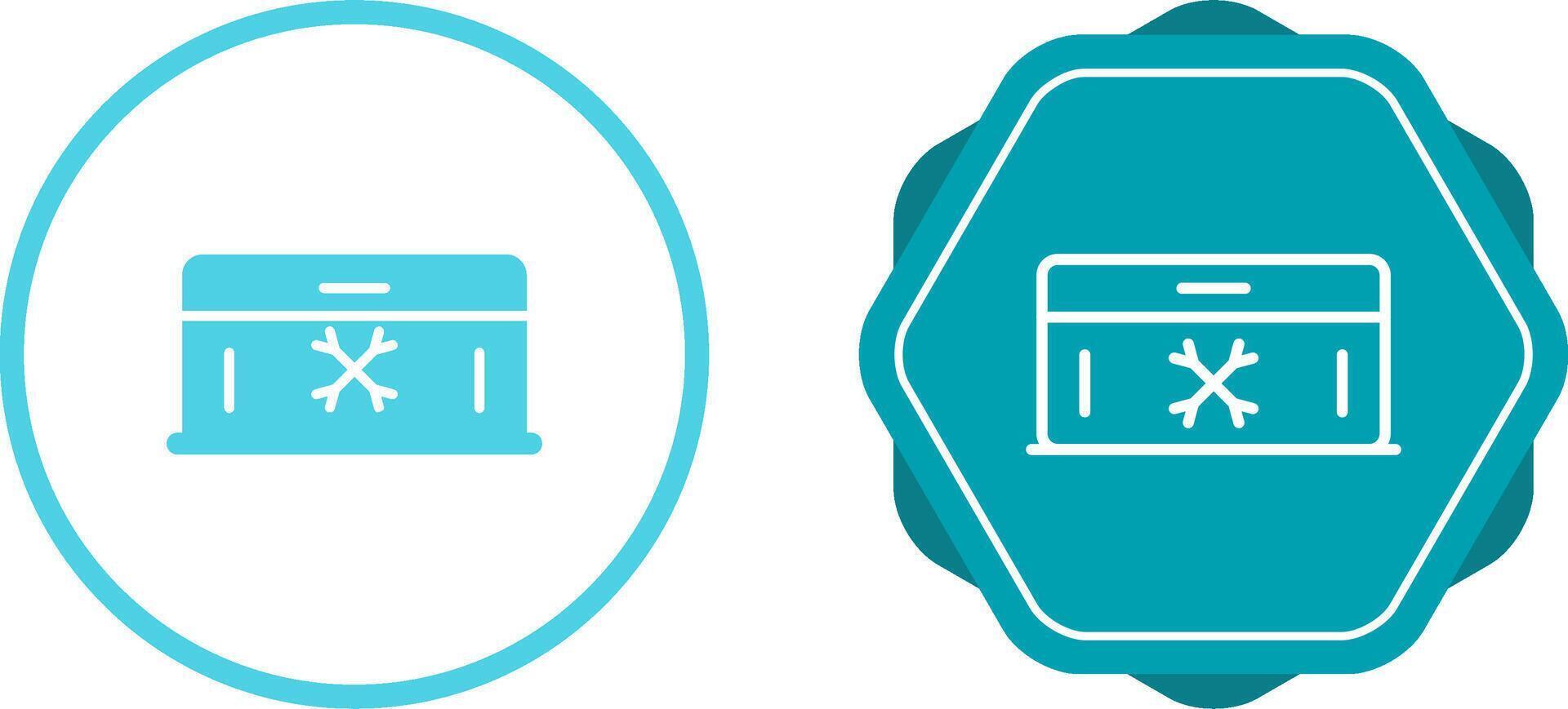 Freezer Vector Icon