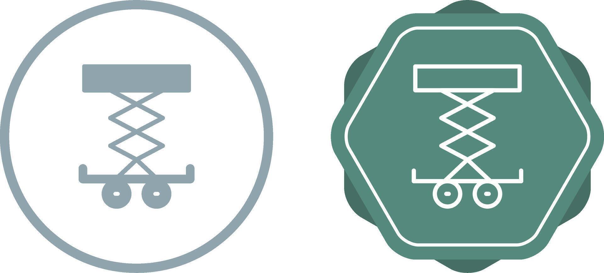 Car Lifter Vector Icon