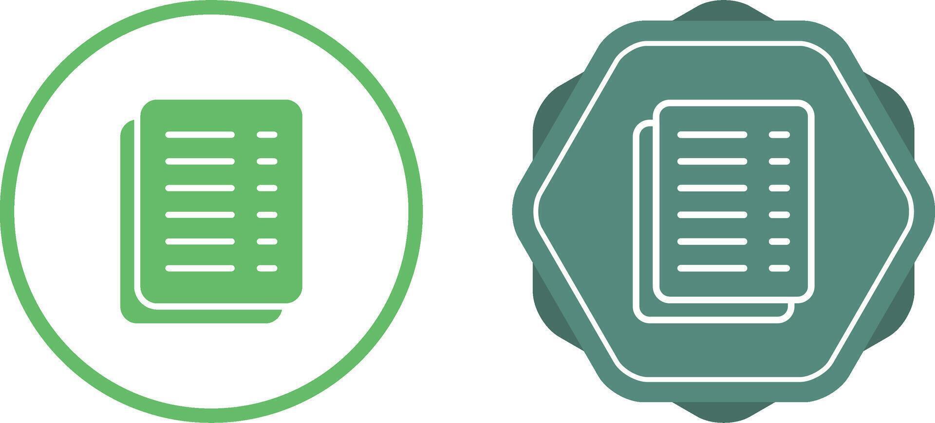 Document Vector Icon