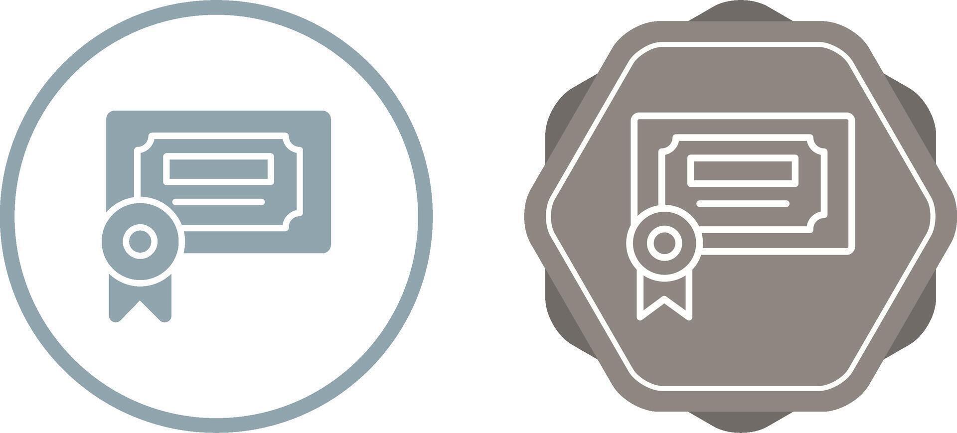 Certification Vector Icon