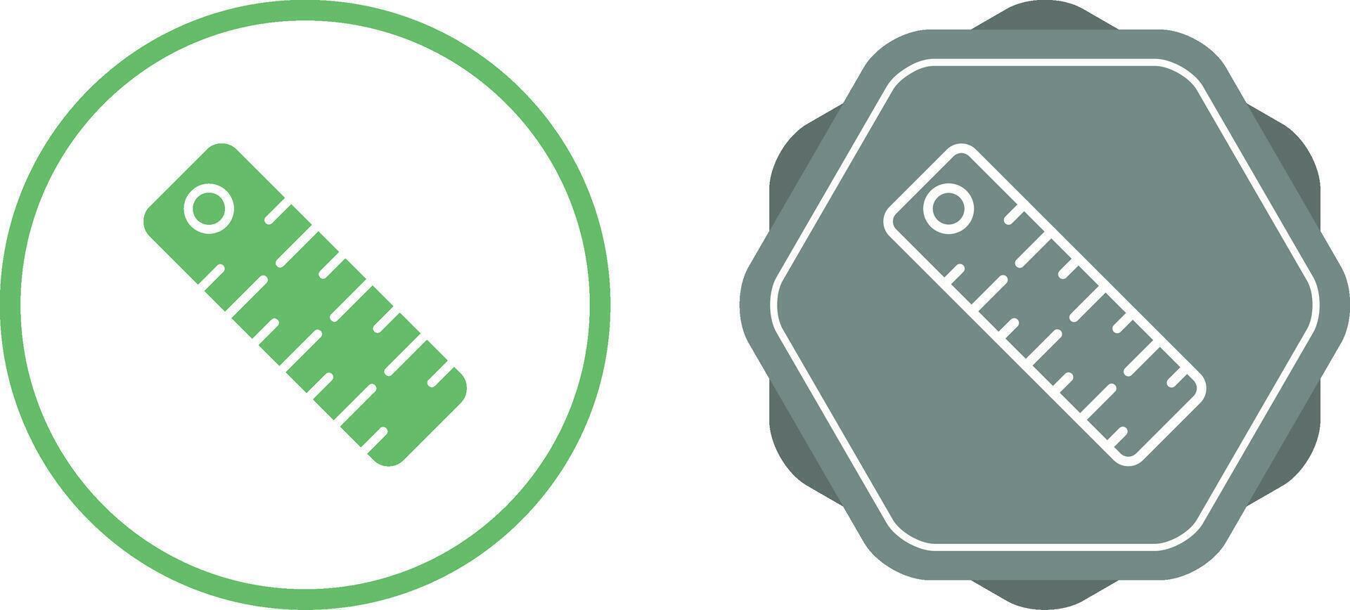 Ruler Vector Icon