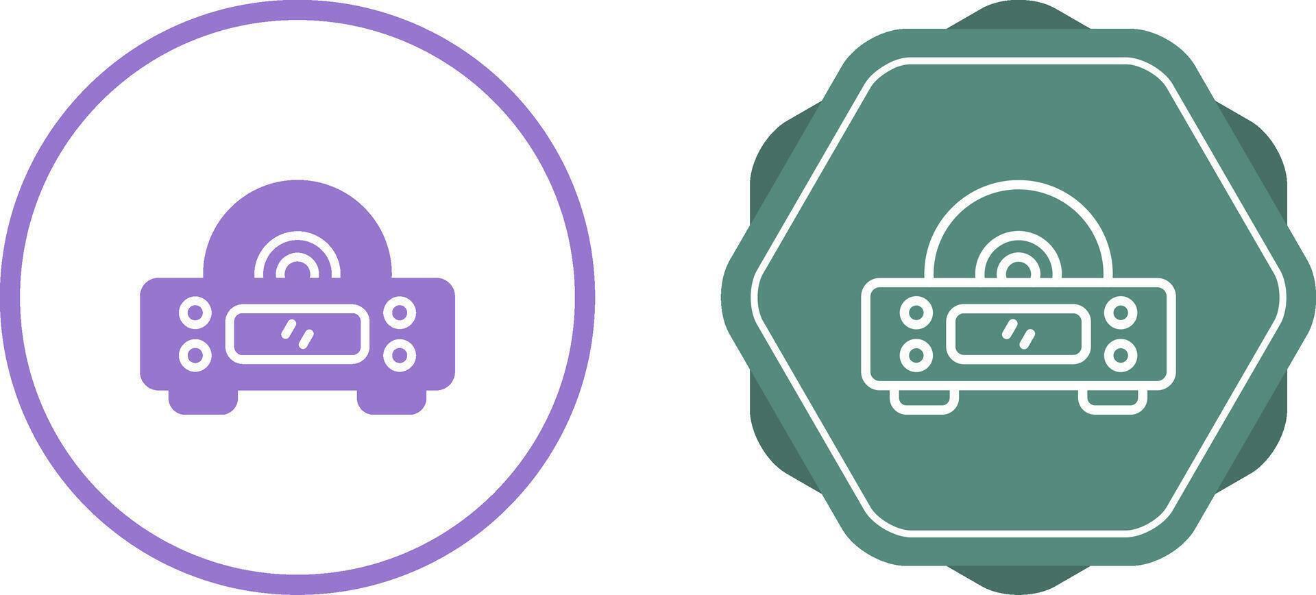 Cd Player Vector Icon
