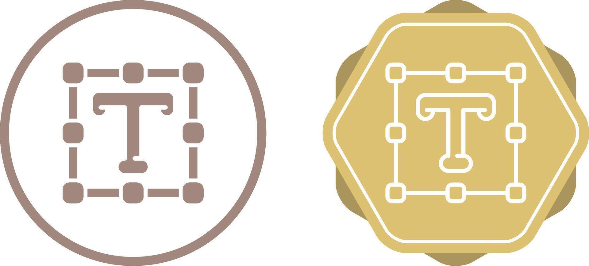 Text Tool Vector Icon