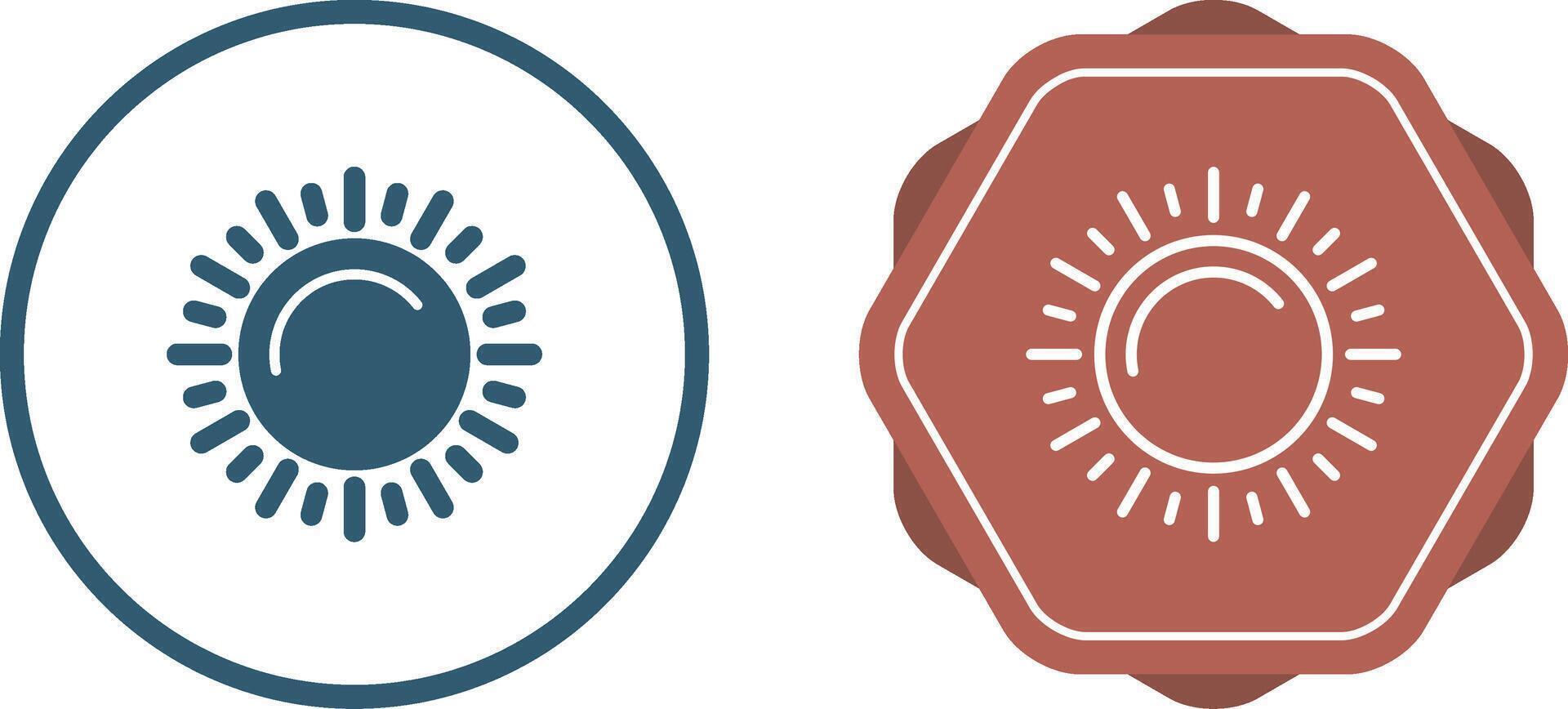 Sun Vector Icon