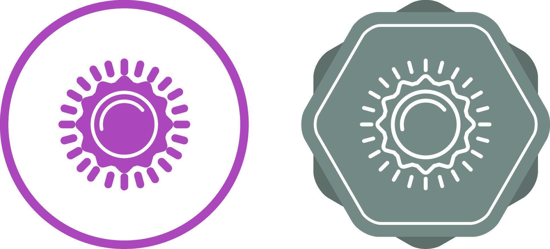 Sun Vector Icon