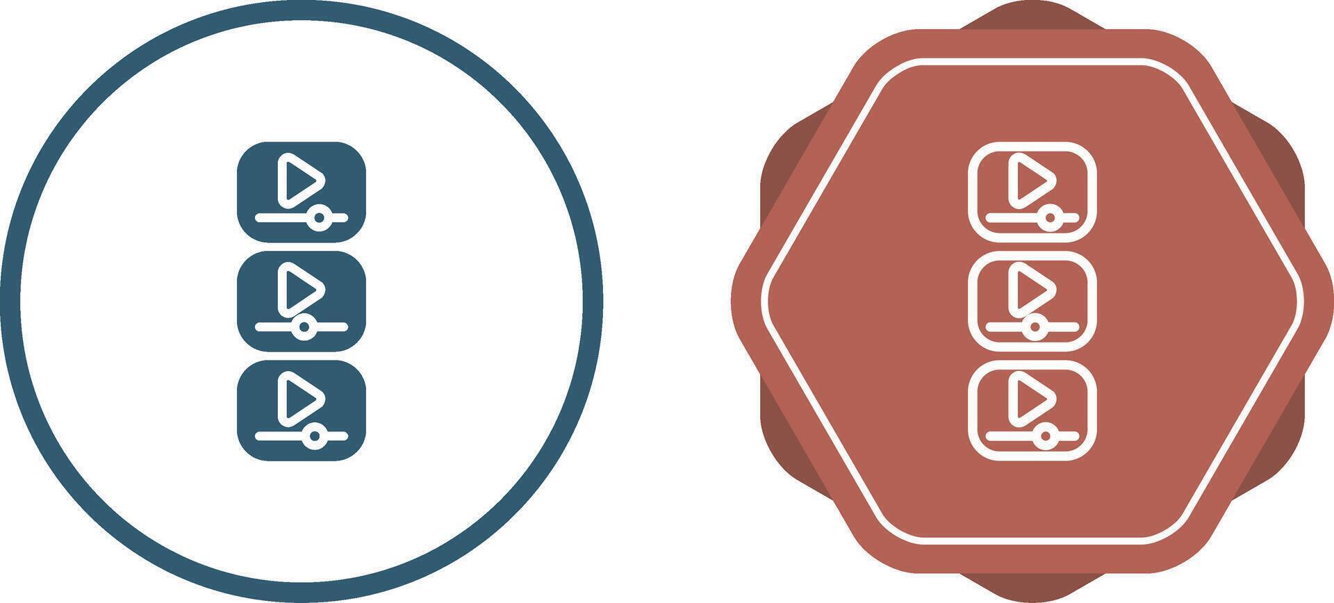 Videos Vector Icon