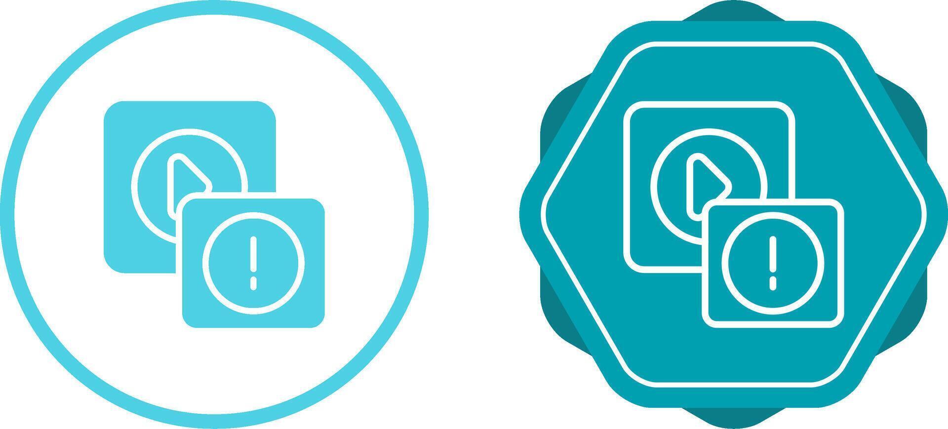 Error Vector Icon