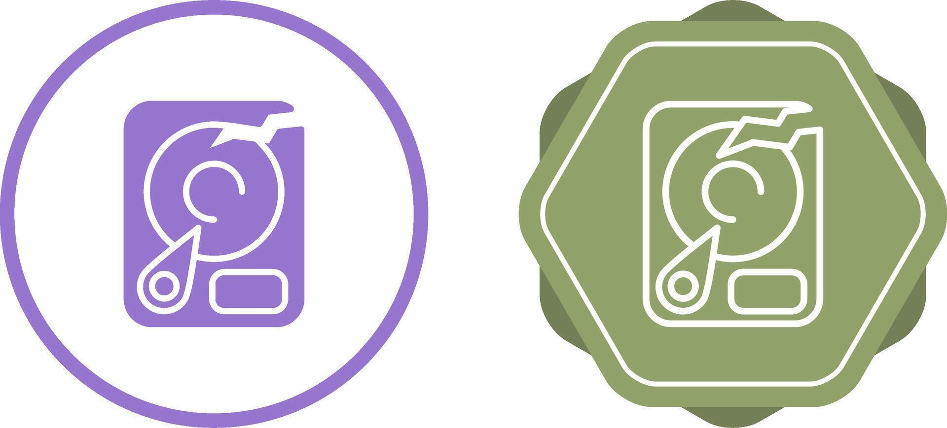 Hard Drive Vector Icon