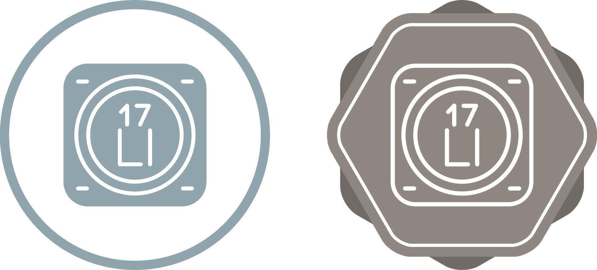 Unique Two Icons Set vector