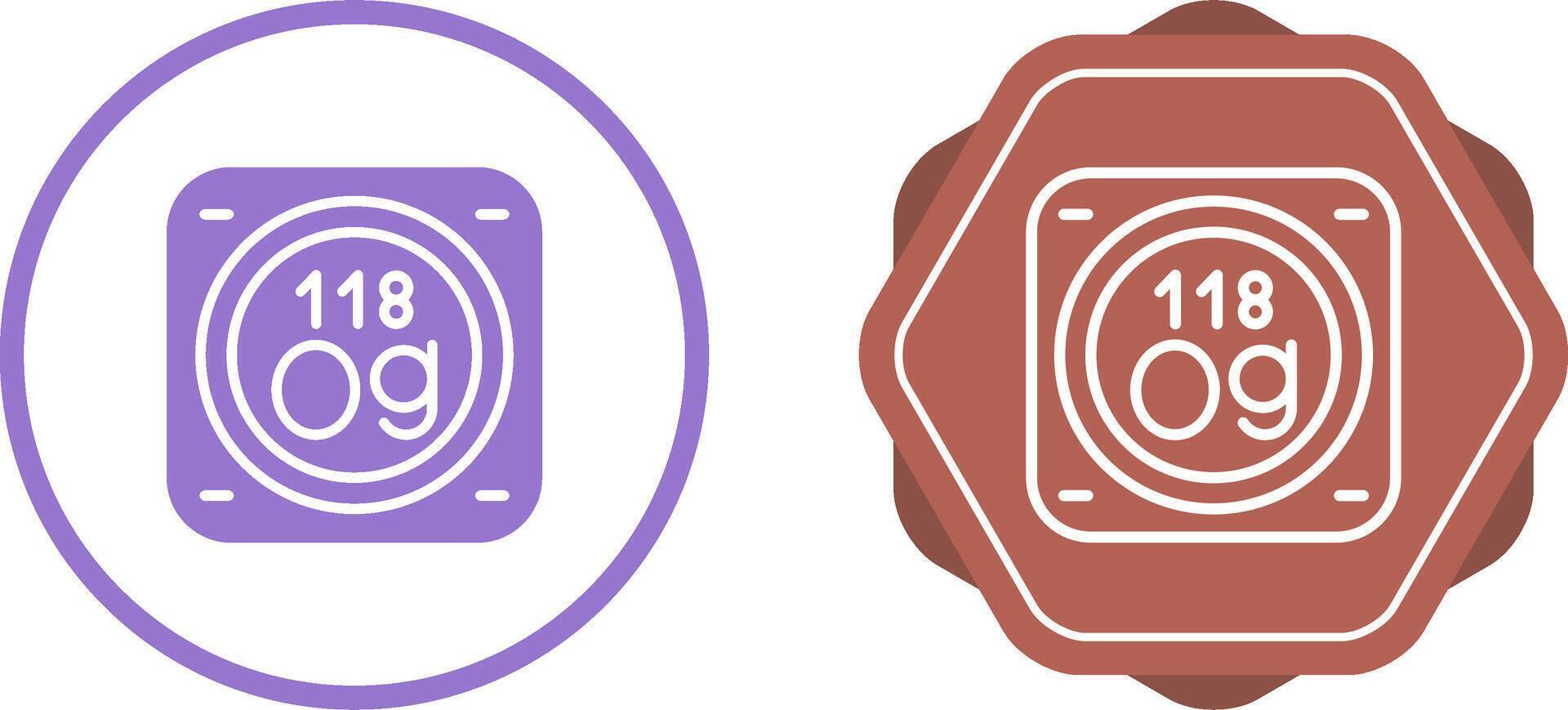 Unique Two Icons Set vector