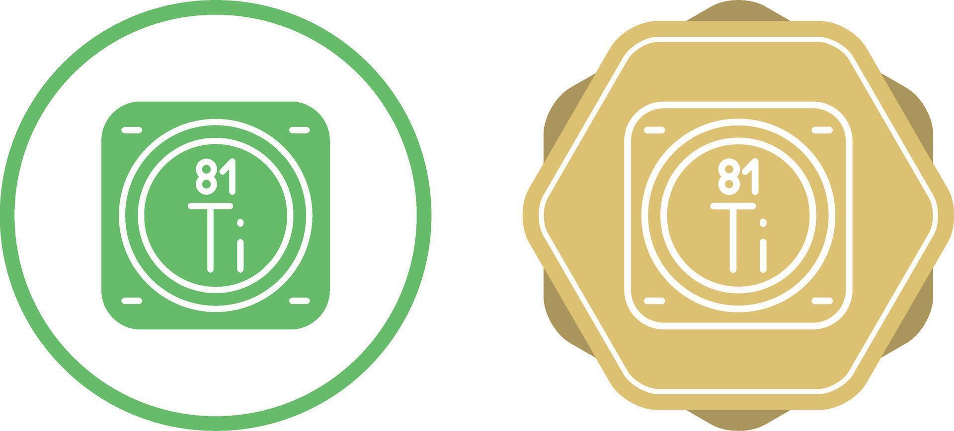 Unique Two Icons Set vector