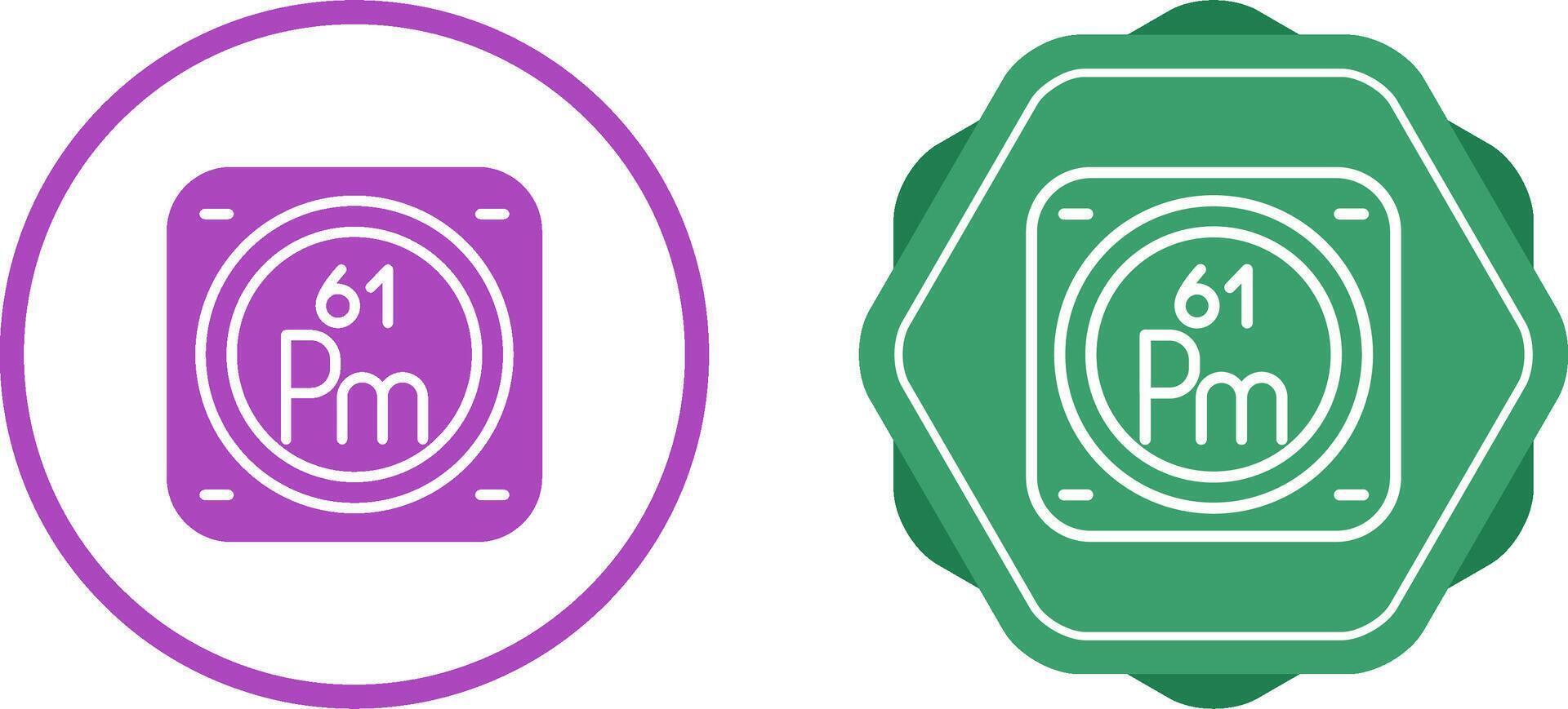 Unique Two Icons Set vector