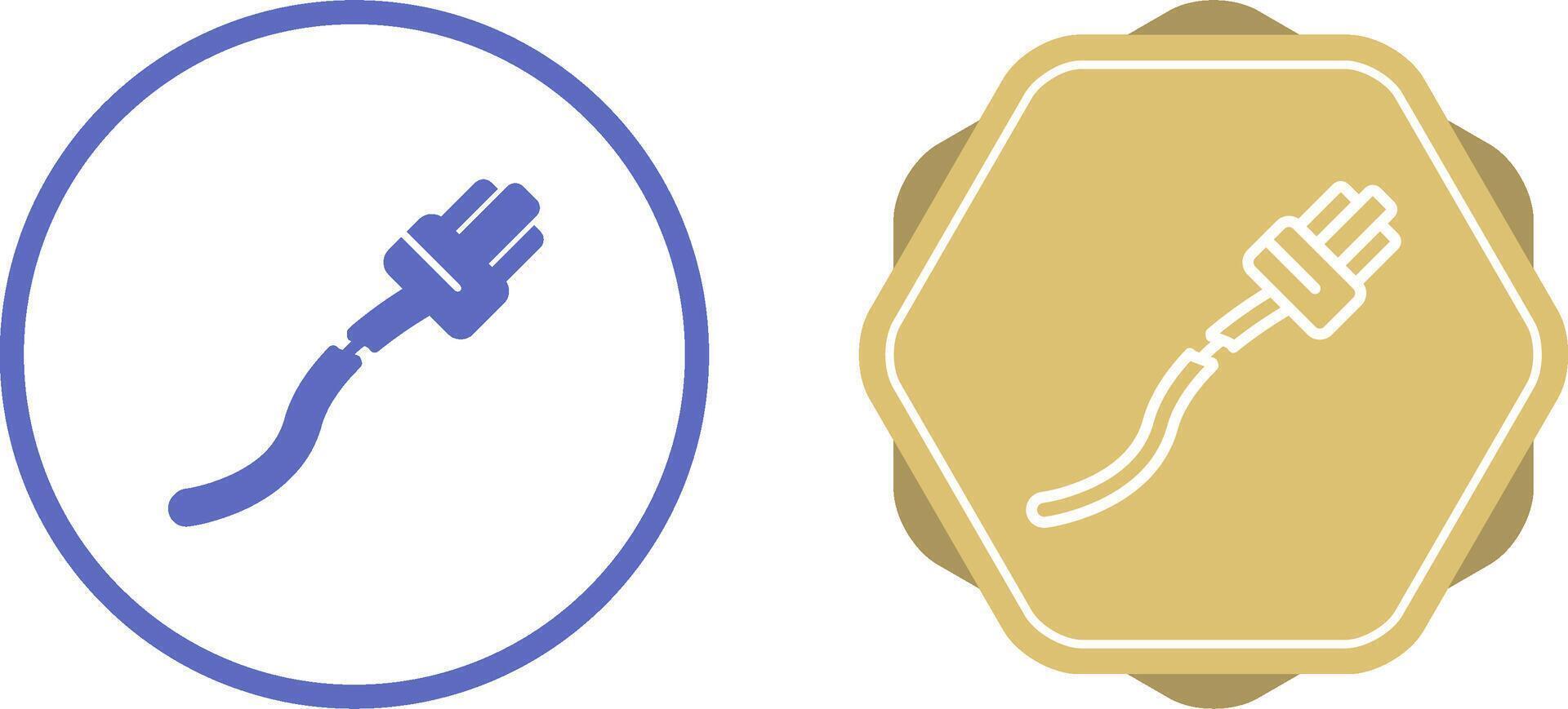 Broken Cable Vector Icon
