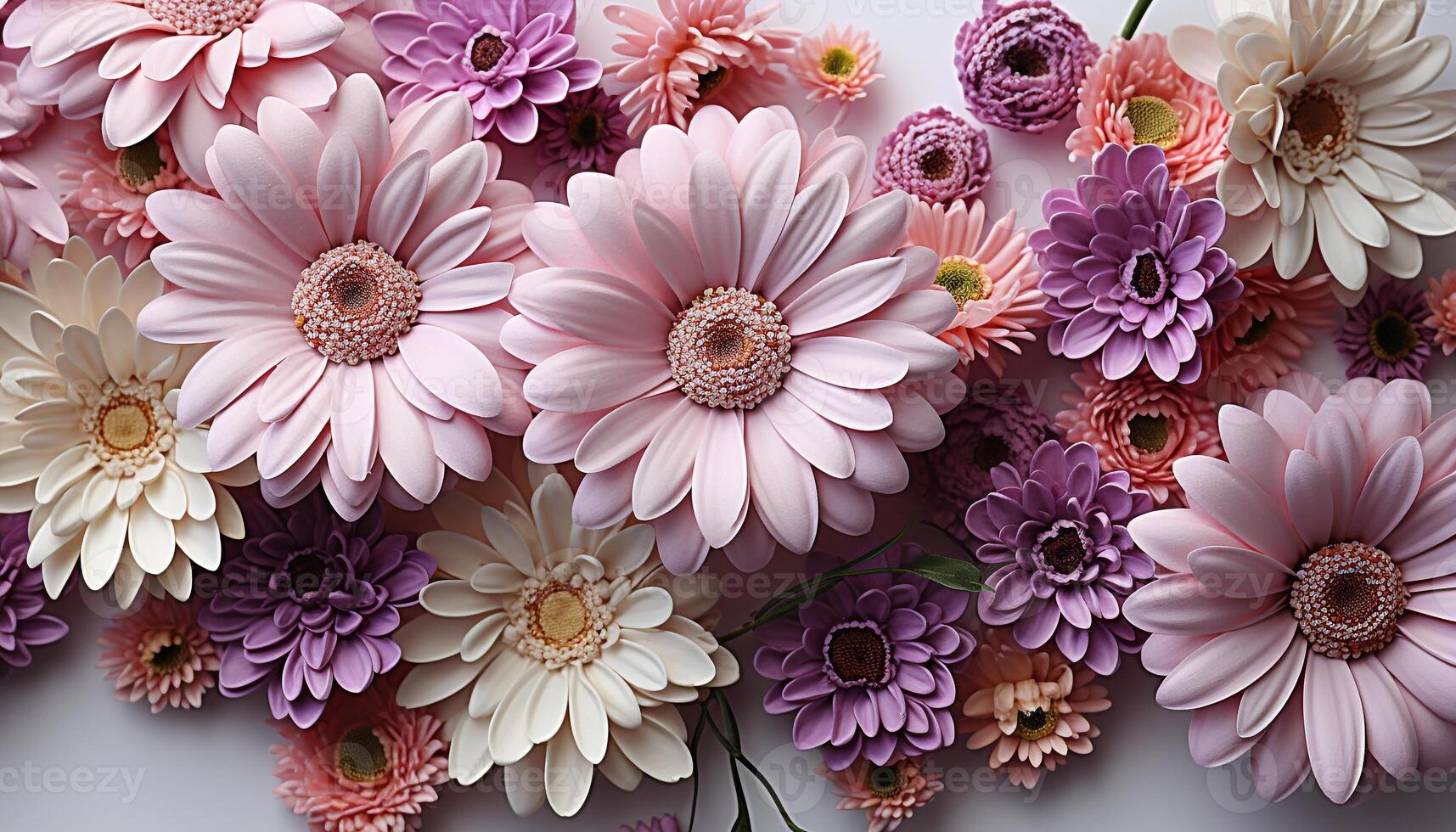 A Bouquet of Vibrant Colour Chrysanthemums A Bouquet of Vibrant Colour Chrysanthemums