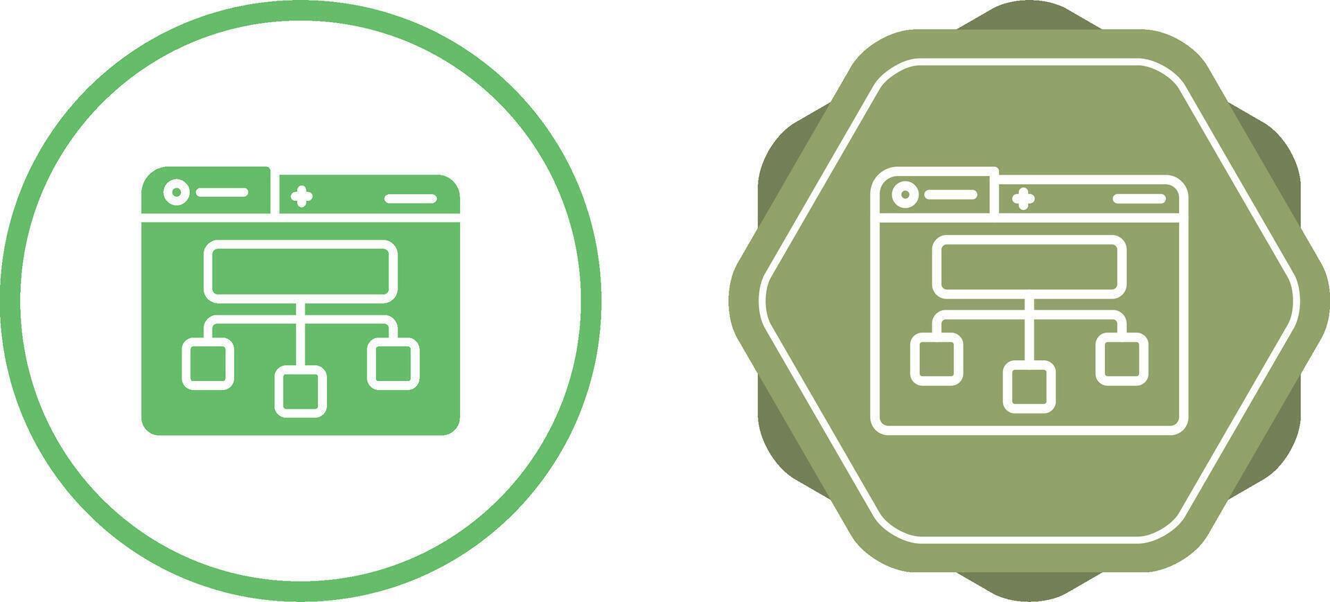 Site Map Vector Icon