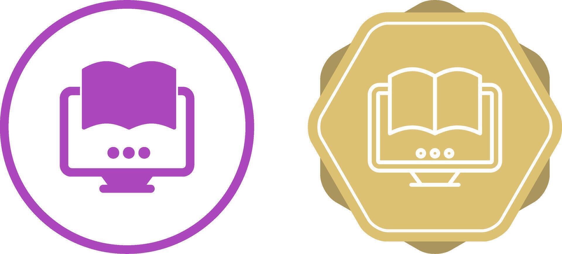 Manual Book Vector Icon