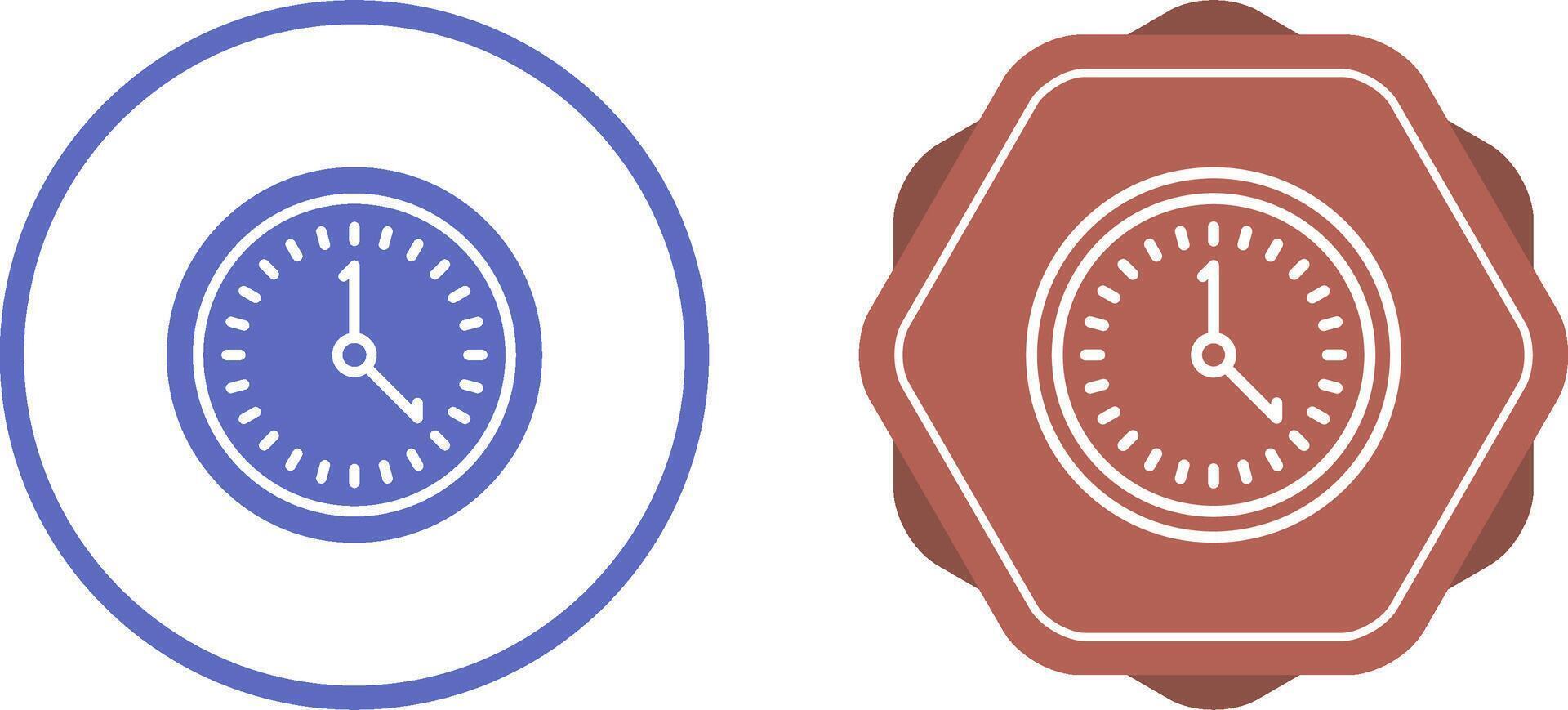 Clock Vector Icon