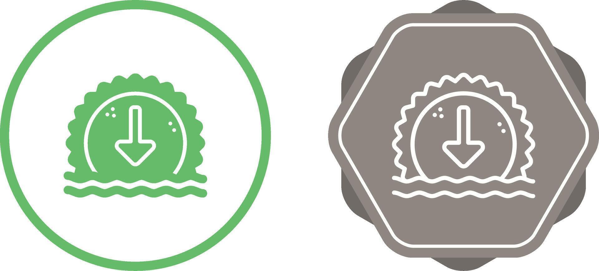 Sunset Vector Icon