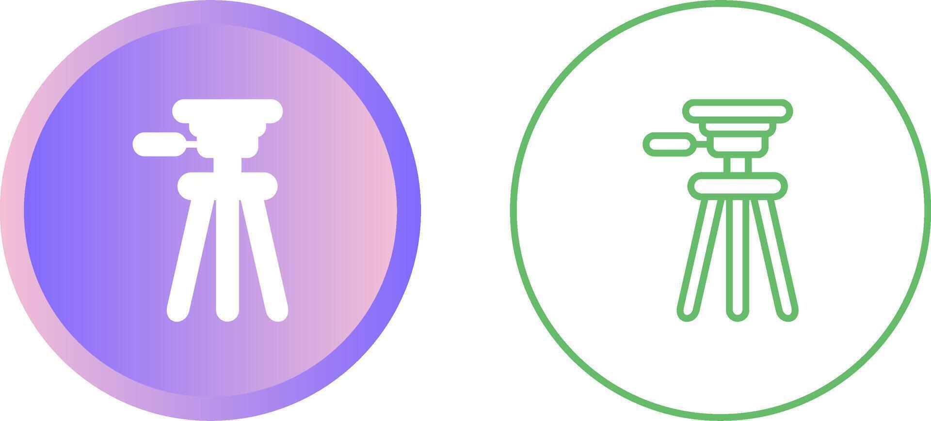 Tripod Stand Vector Icon