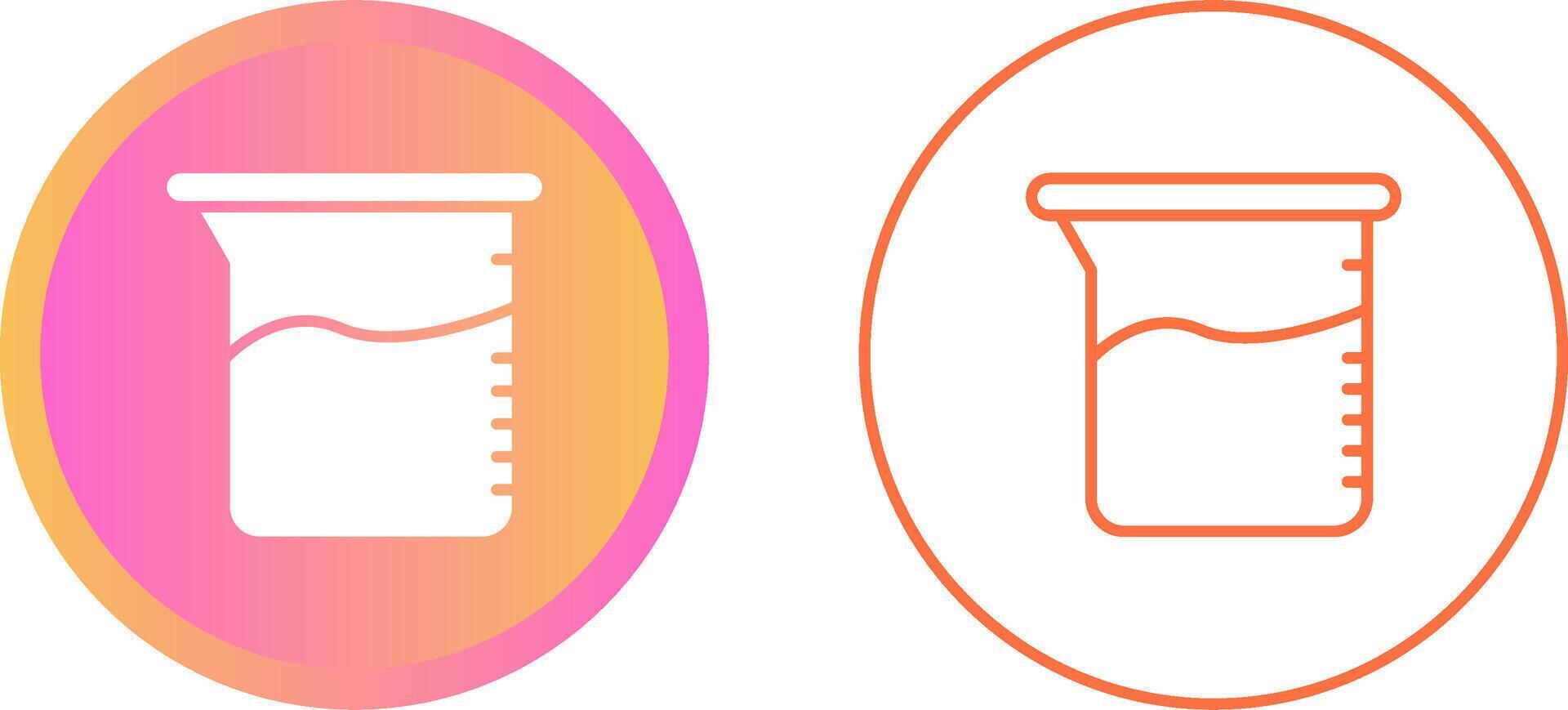 Beaker Vector Icon