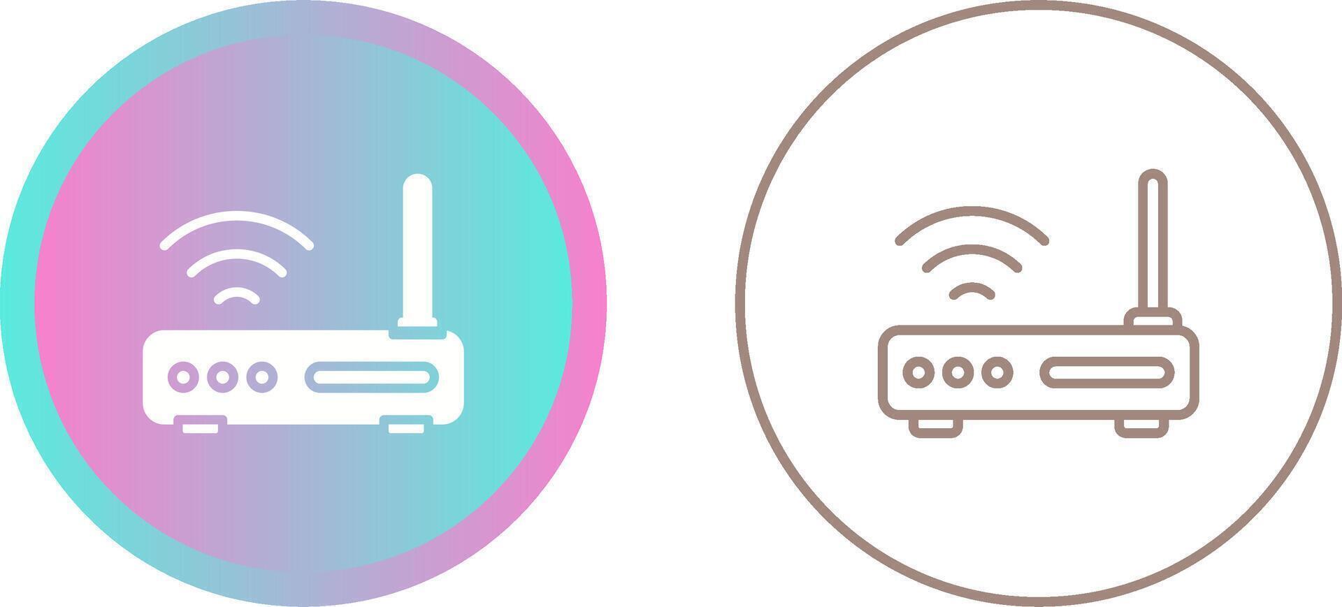 Wi-Fi Router Vector Icon