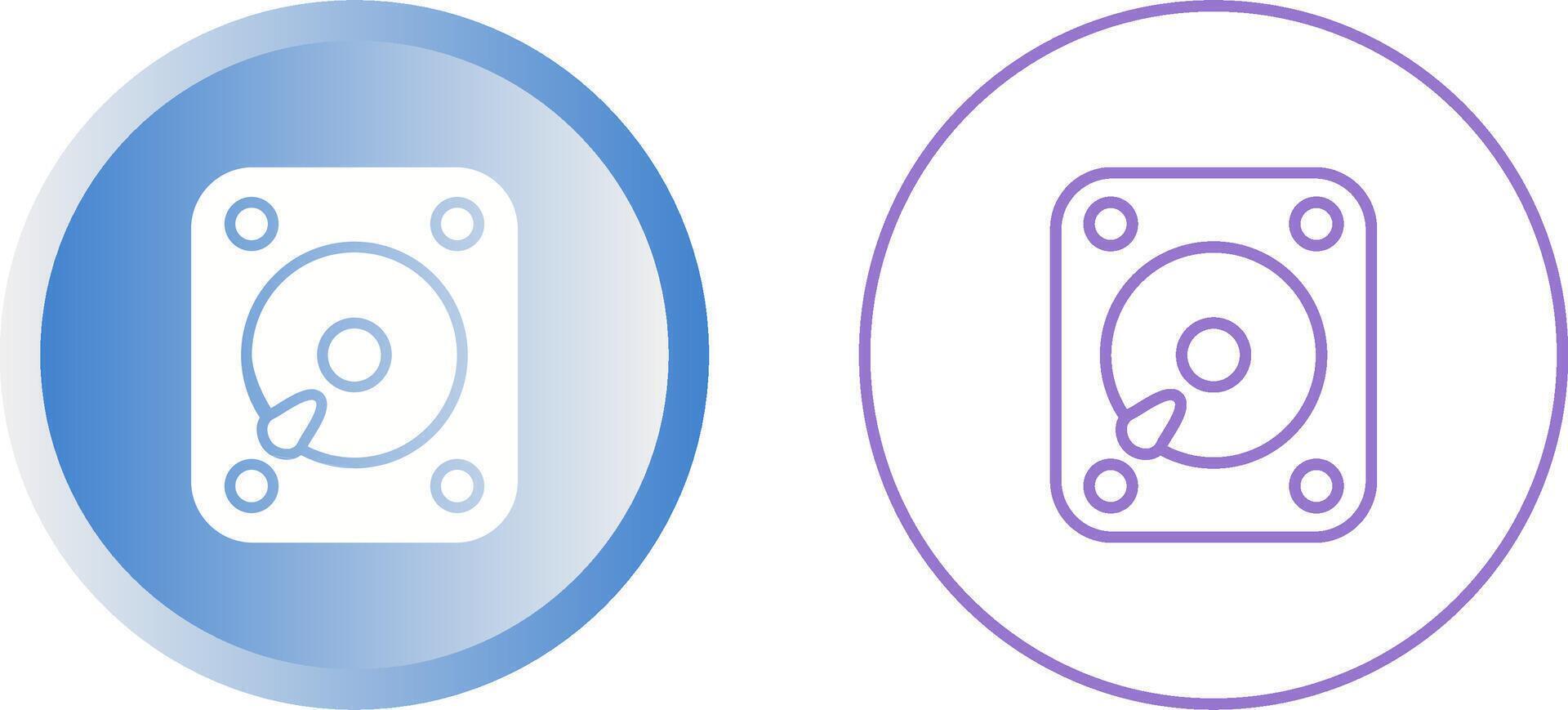 External Hard Drive Vector Icon
