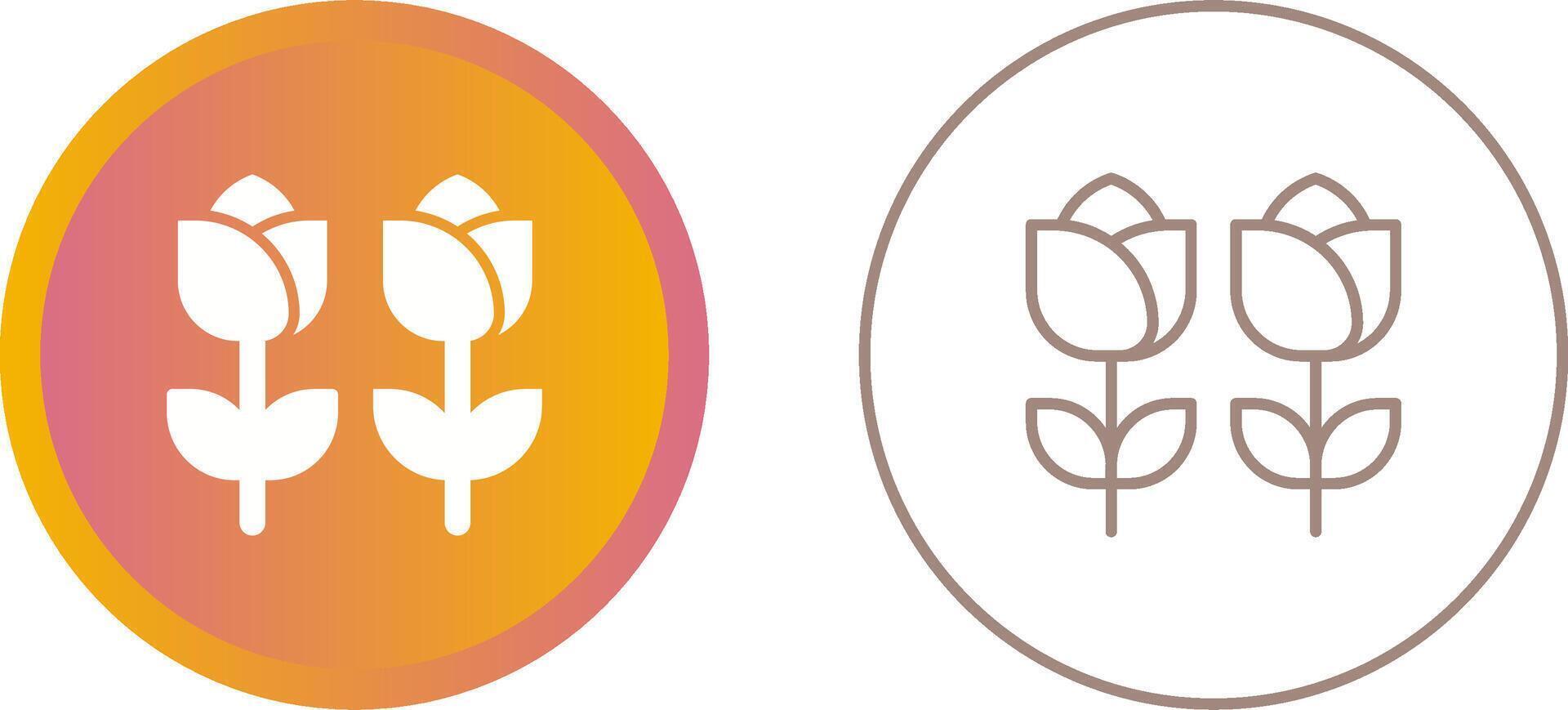 Roses Vector Icon
