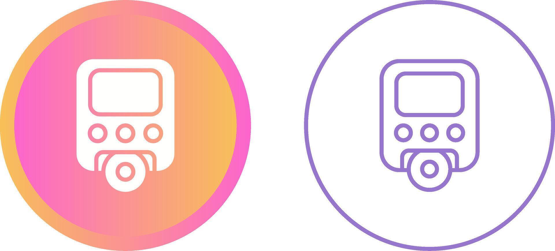 Portable DVD Player Vector Icon