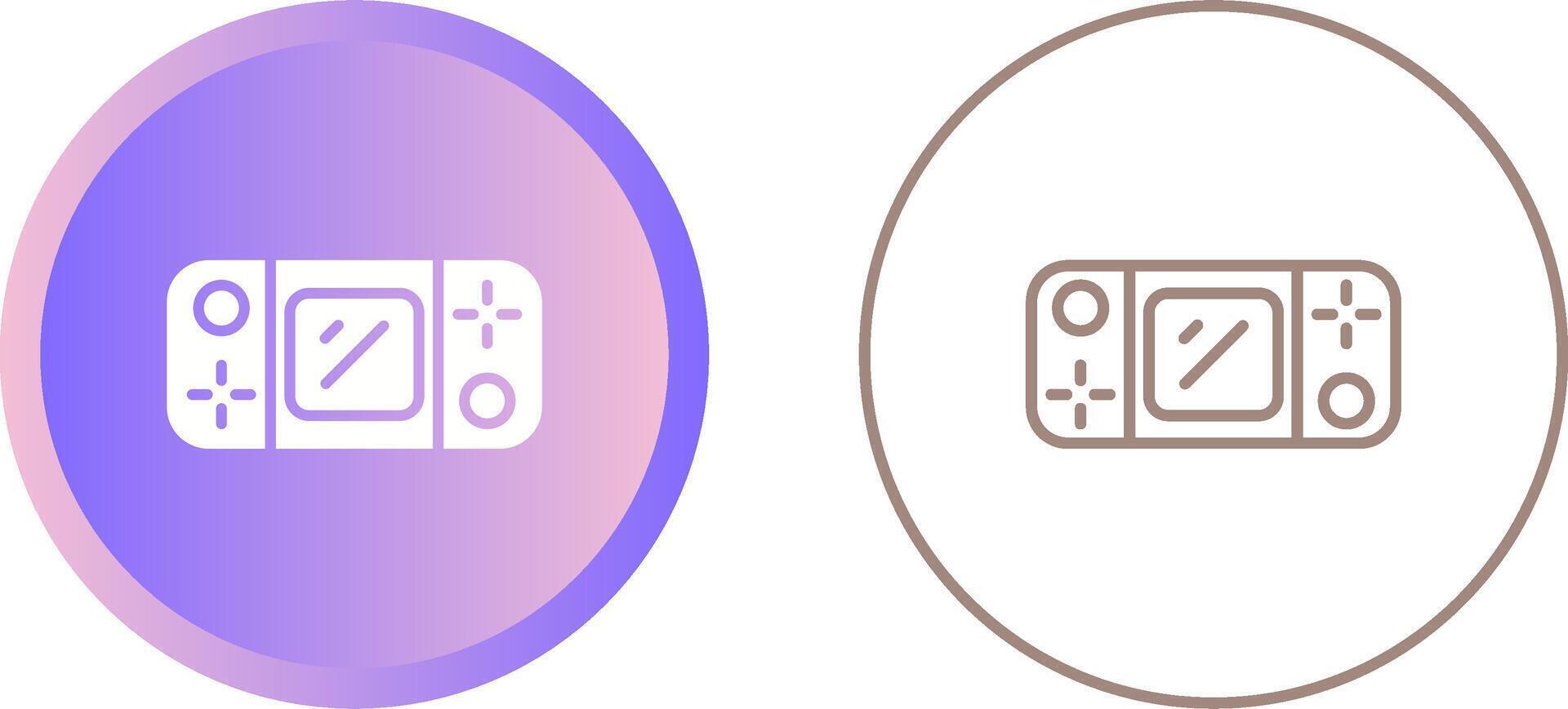 Handheld Game Console Vector Icon