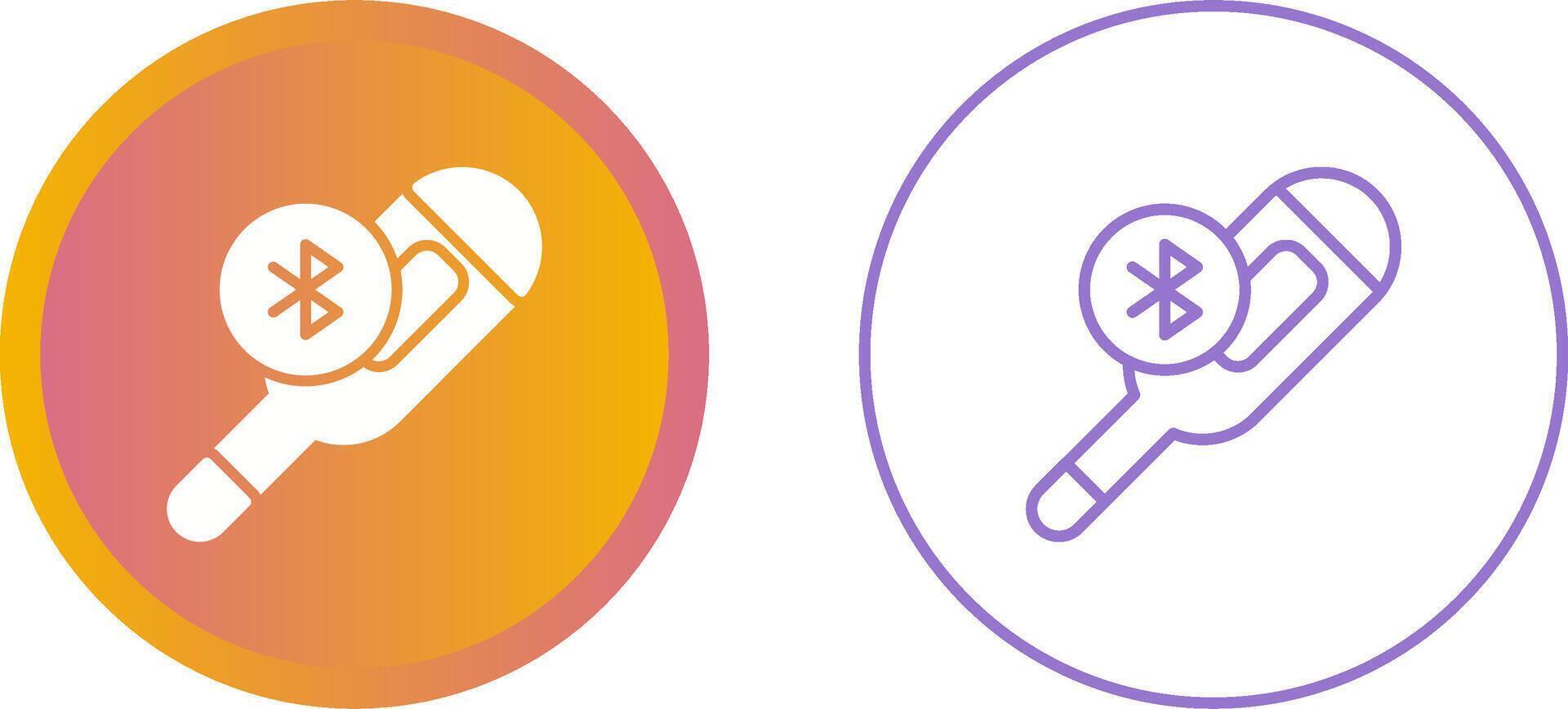 Bluetooth Thermometer Vector Icon