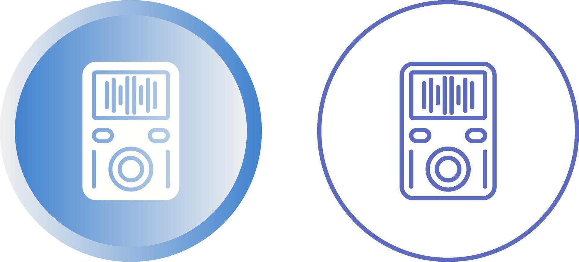 MP3 Player Vector Icon