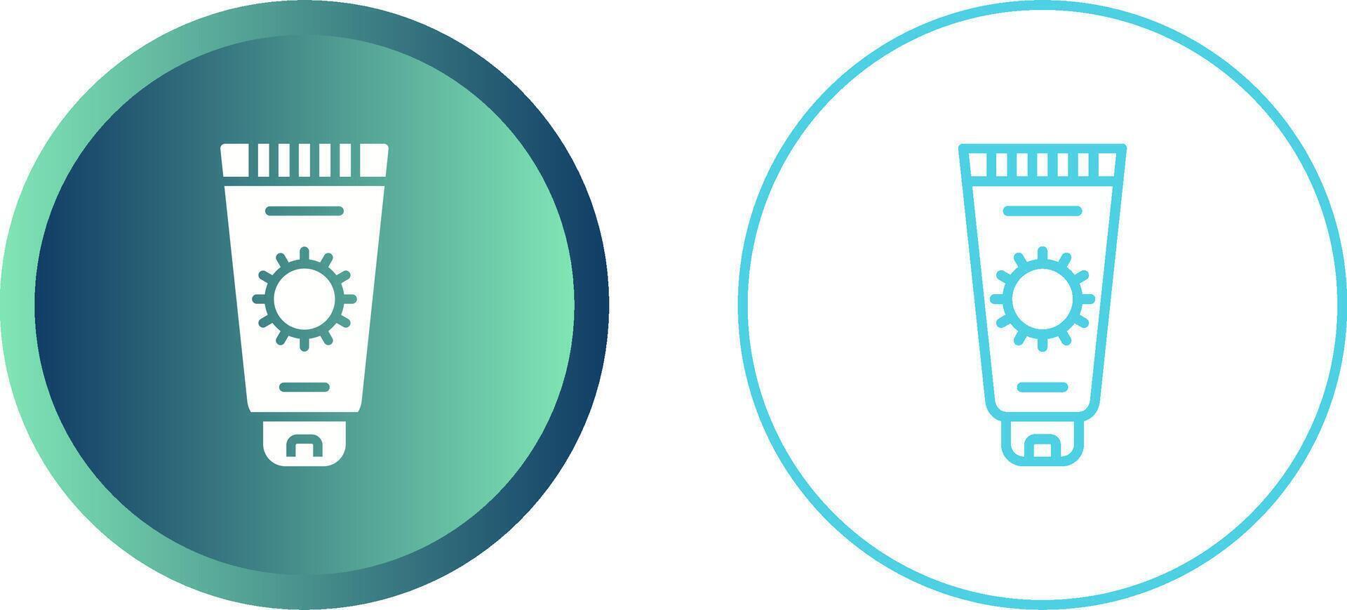 Sunscreen Vector Icon
