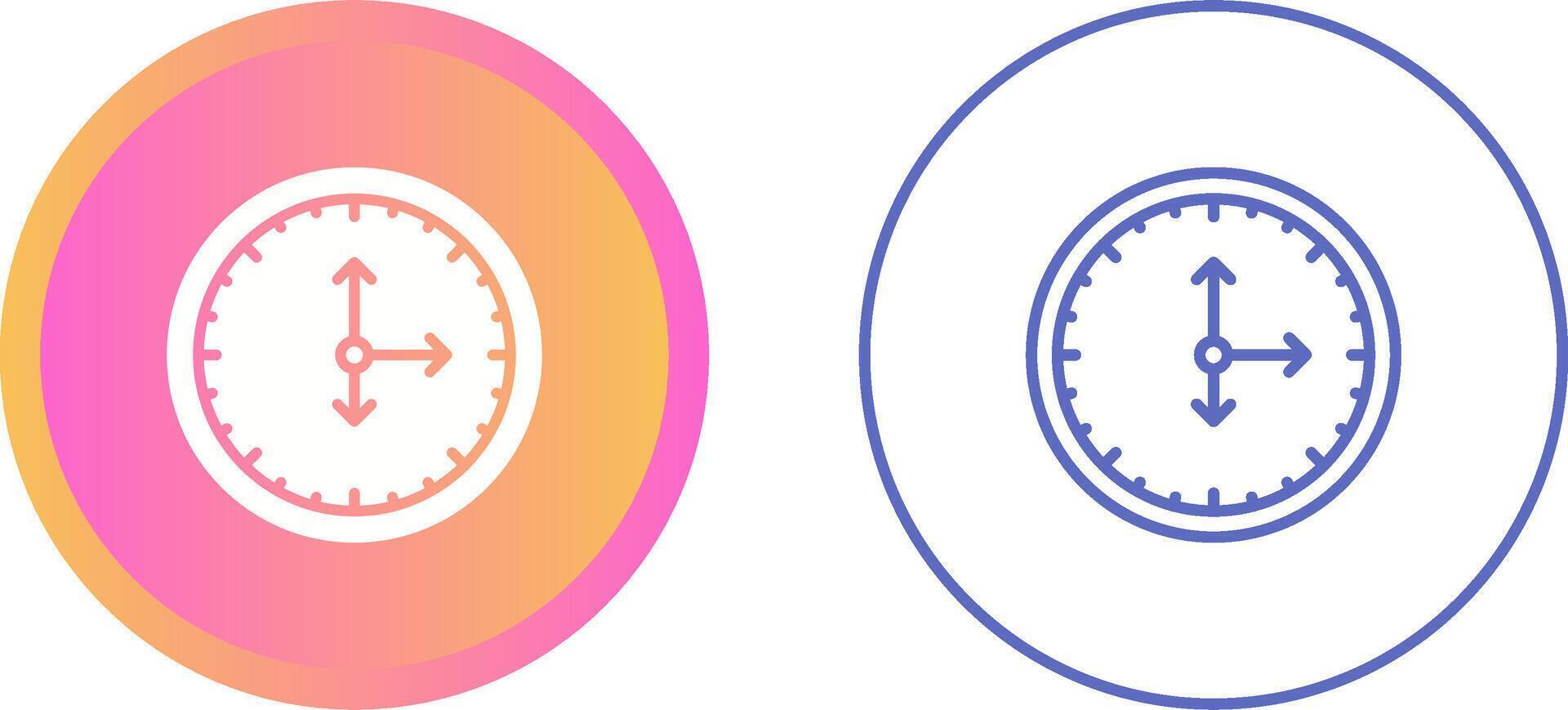 Clock Vector Icon