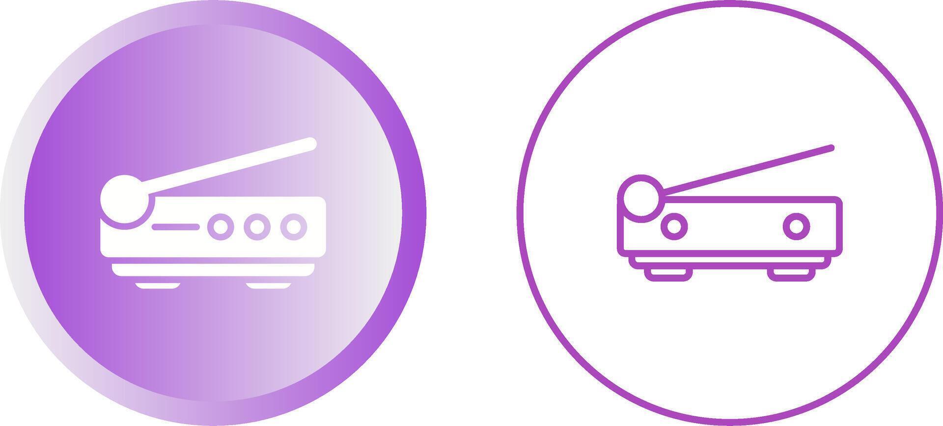 3D Scanner Vector Icon