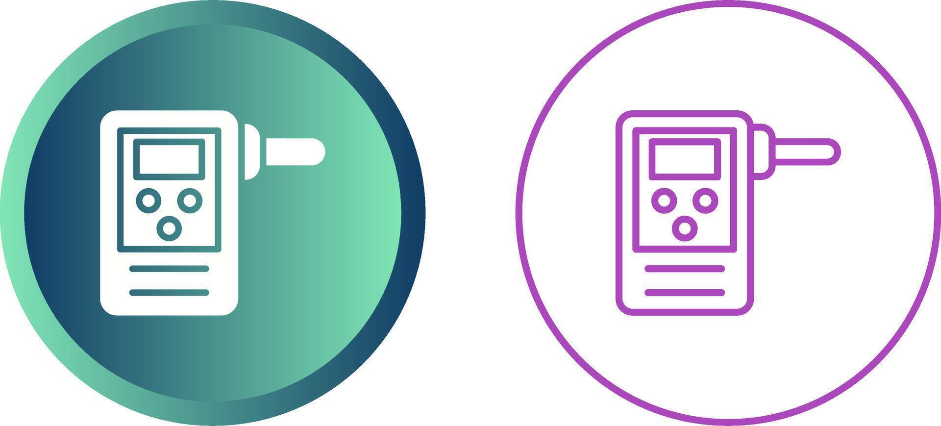 Breathalyzer Vector Icon