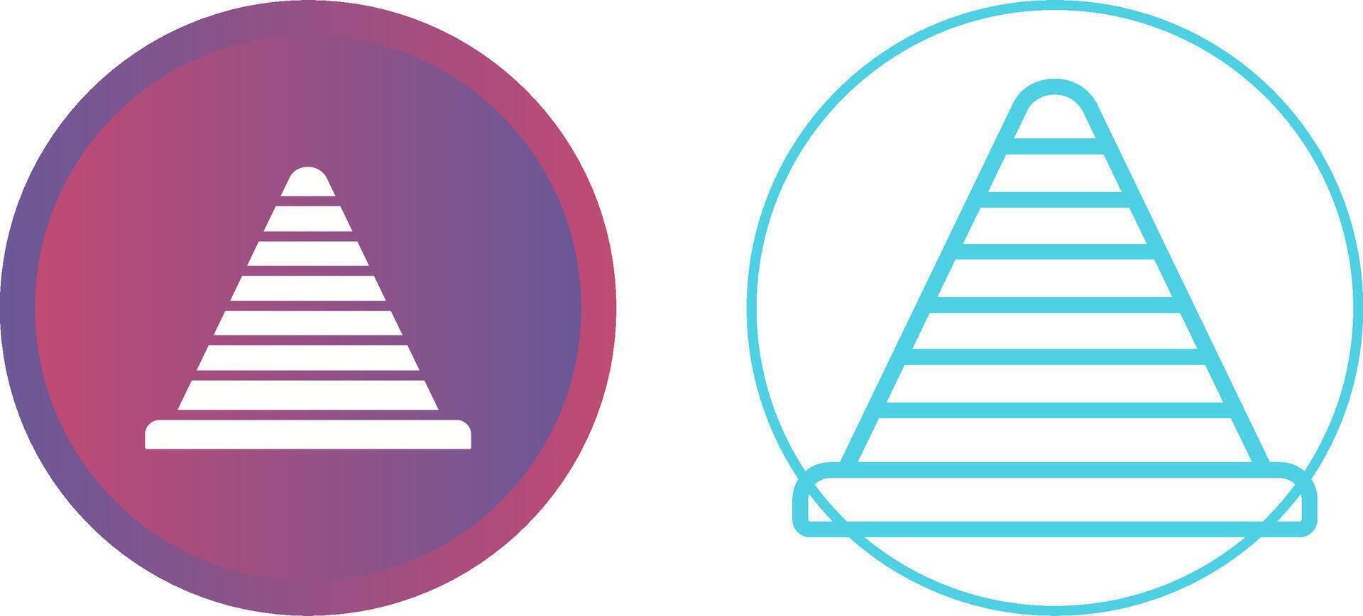 Traffic cone Vector Icon
