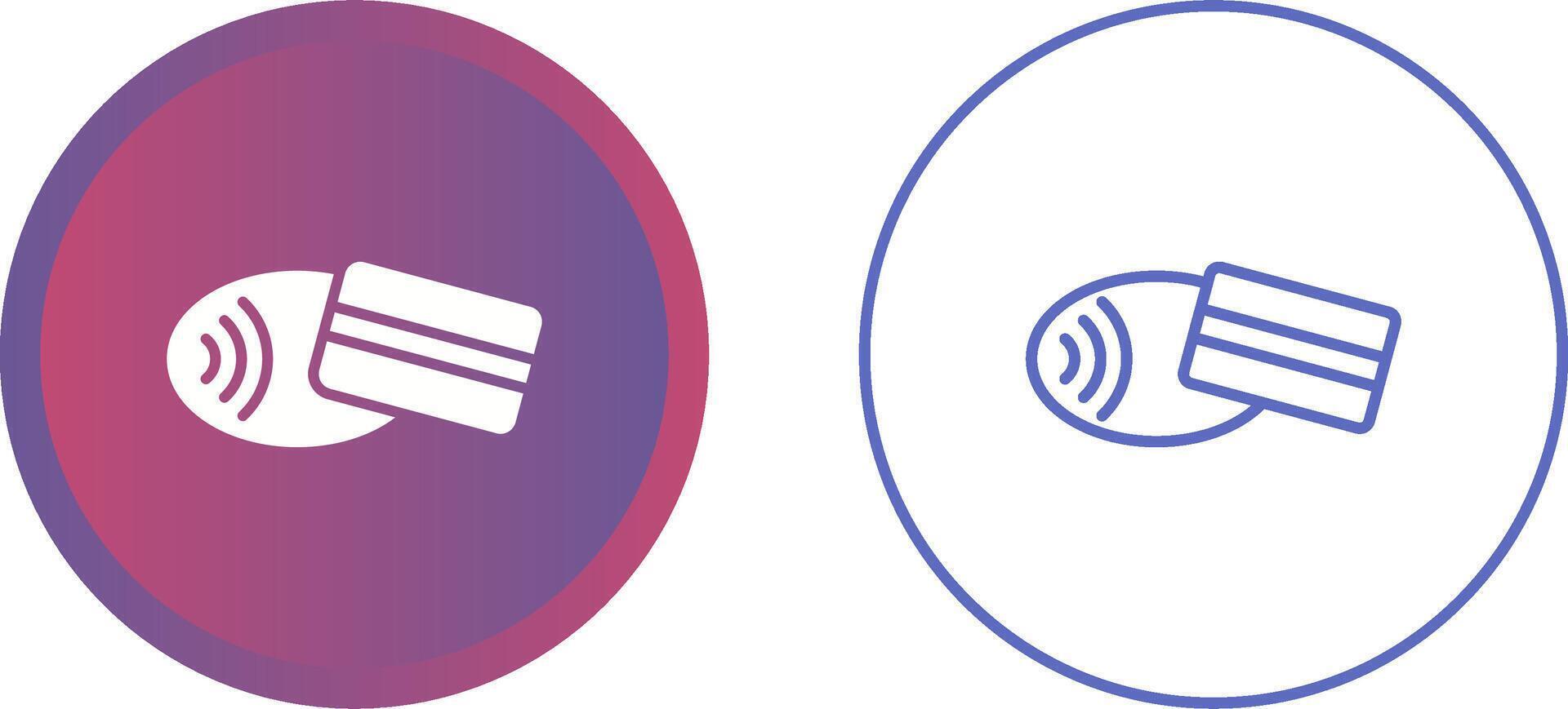 Contactless Payment Vector Icon