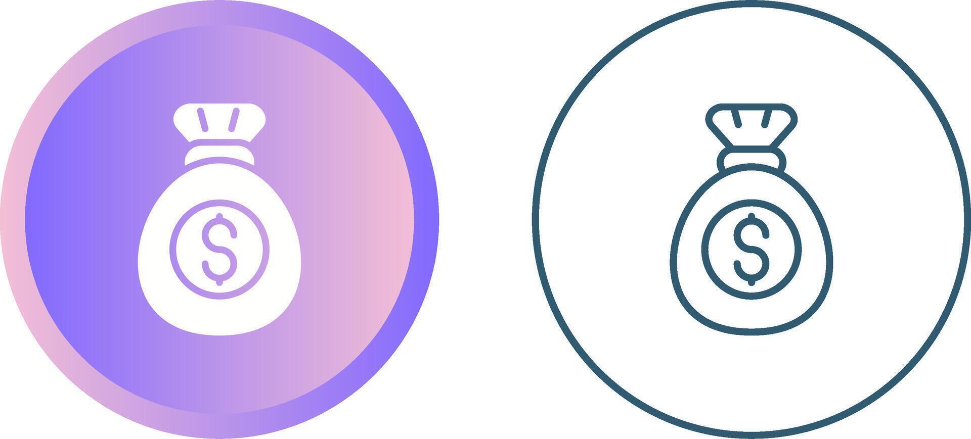 Money Bag Vector Icon