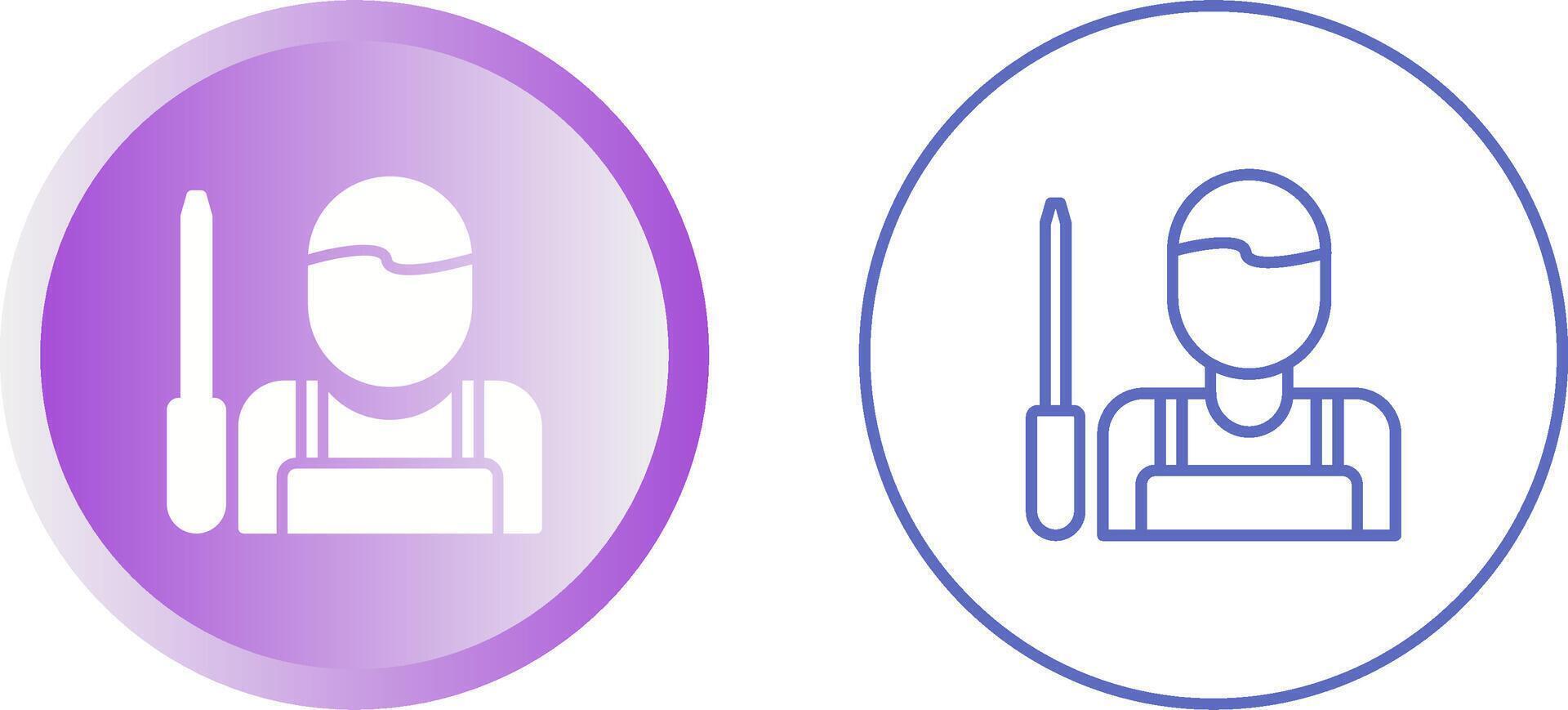 Handyman Vector Icon