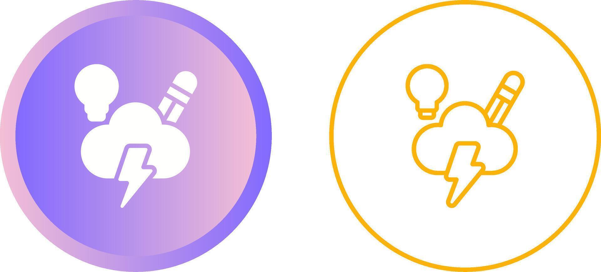Brainstorming Vector Icon