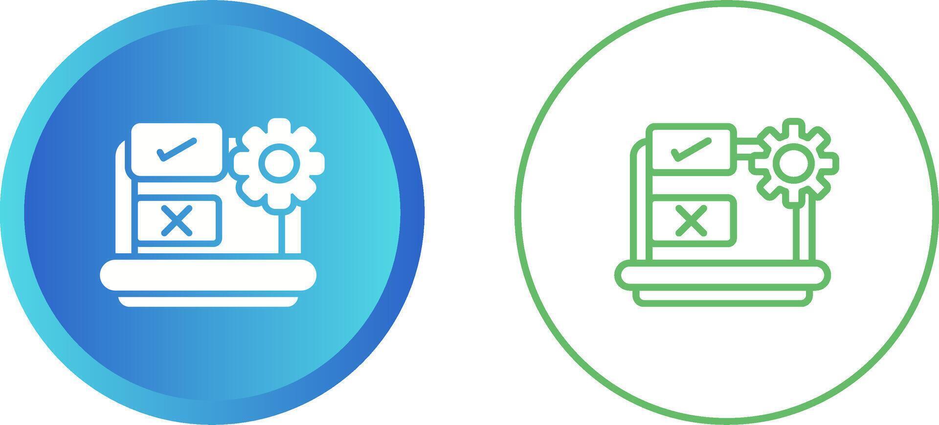 User Testing Vector Icon