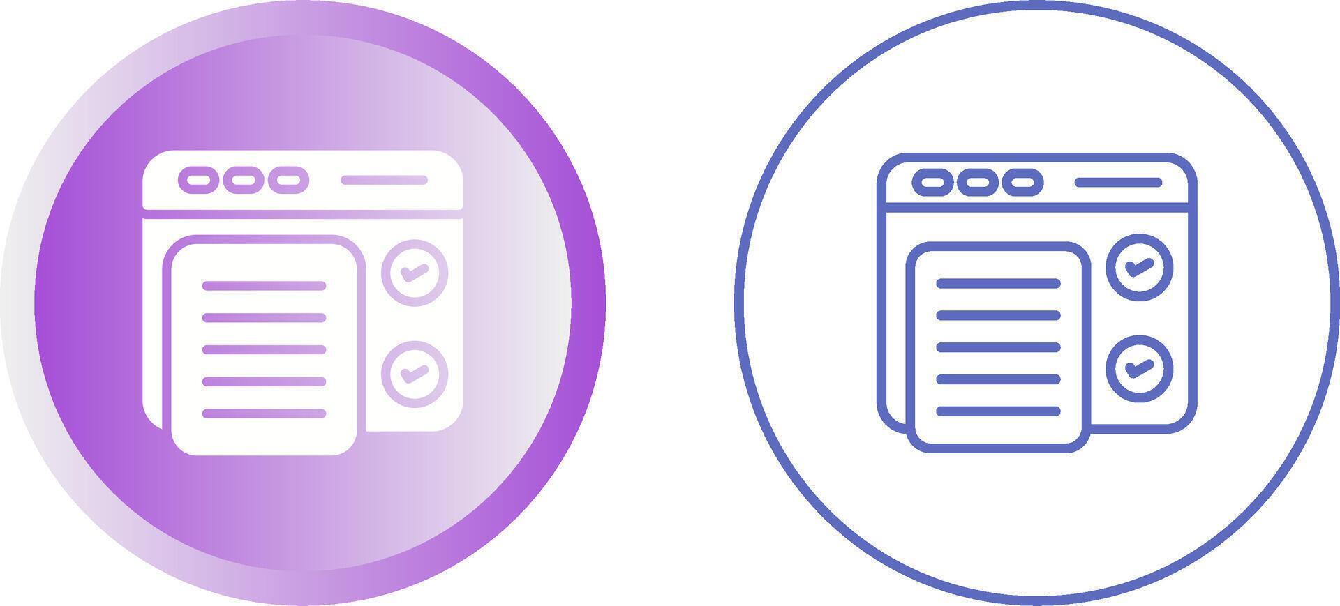 Concept Testing Vector Icon
