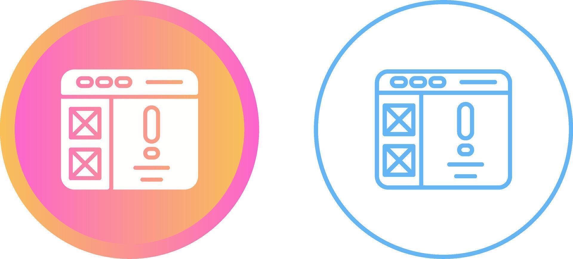 Information Design Vector Icon