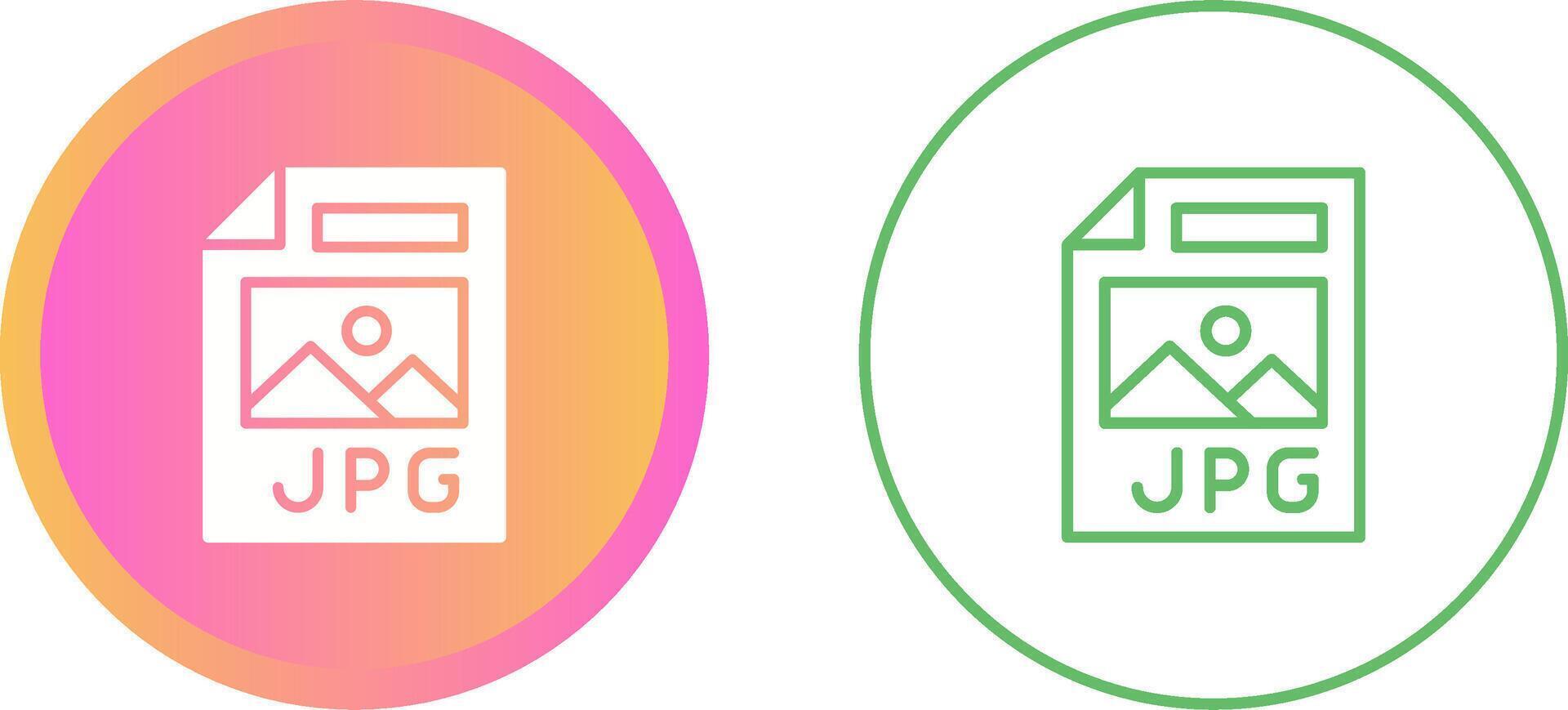 Unique Two Icons Set vector