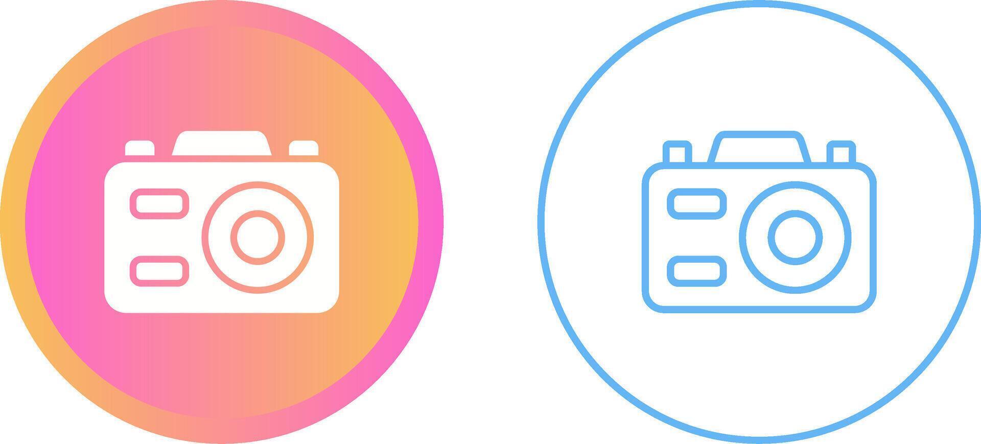 Unique Two Icons Set vector