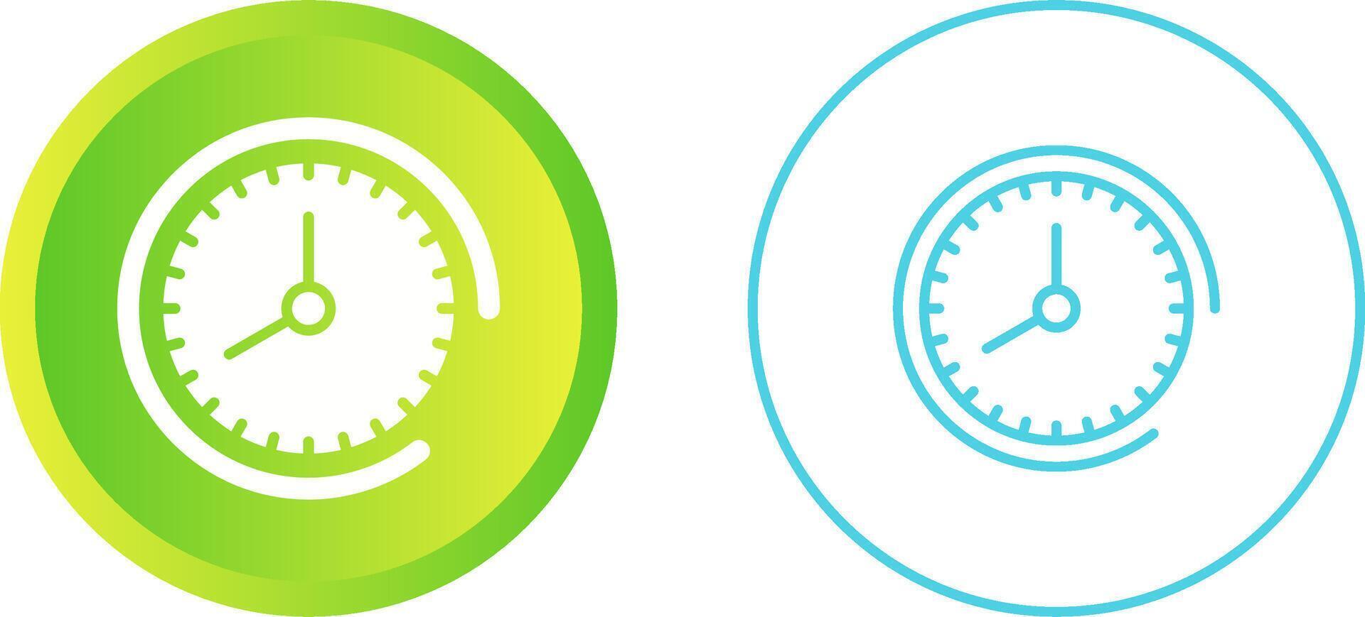 Clock Vector Icon