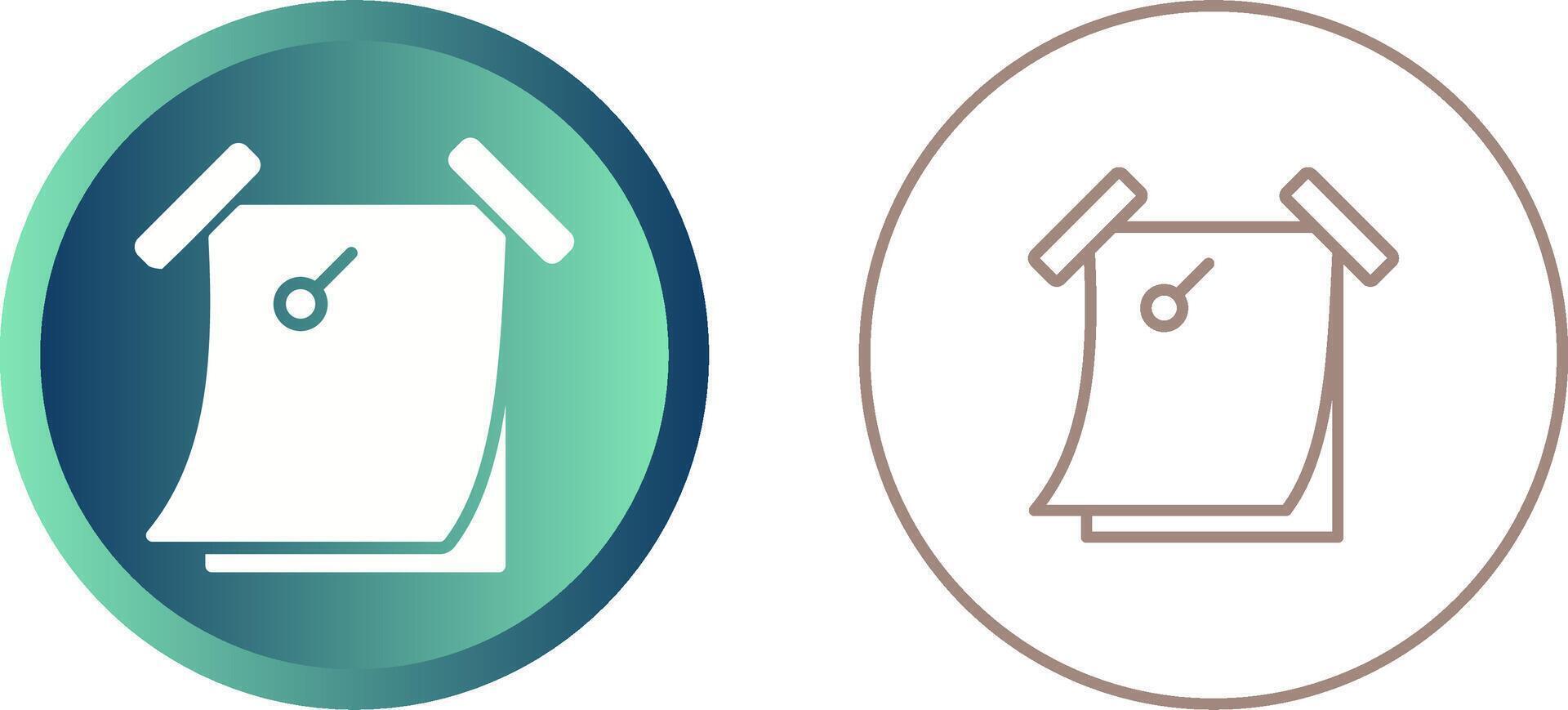 Unique Two Icons Set vector