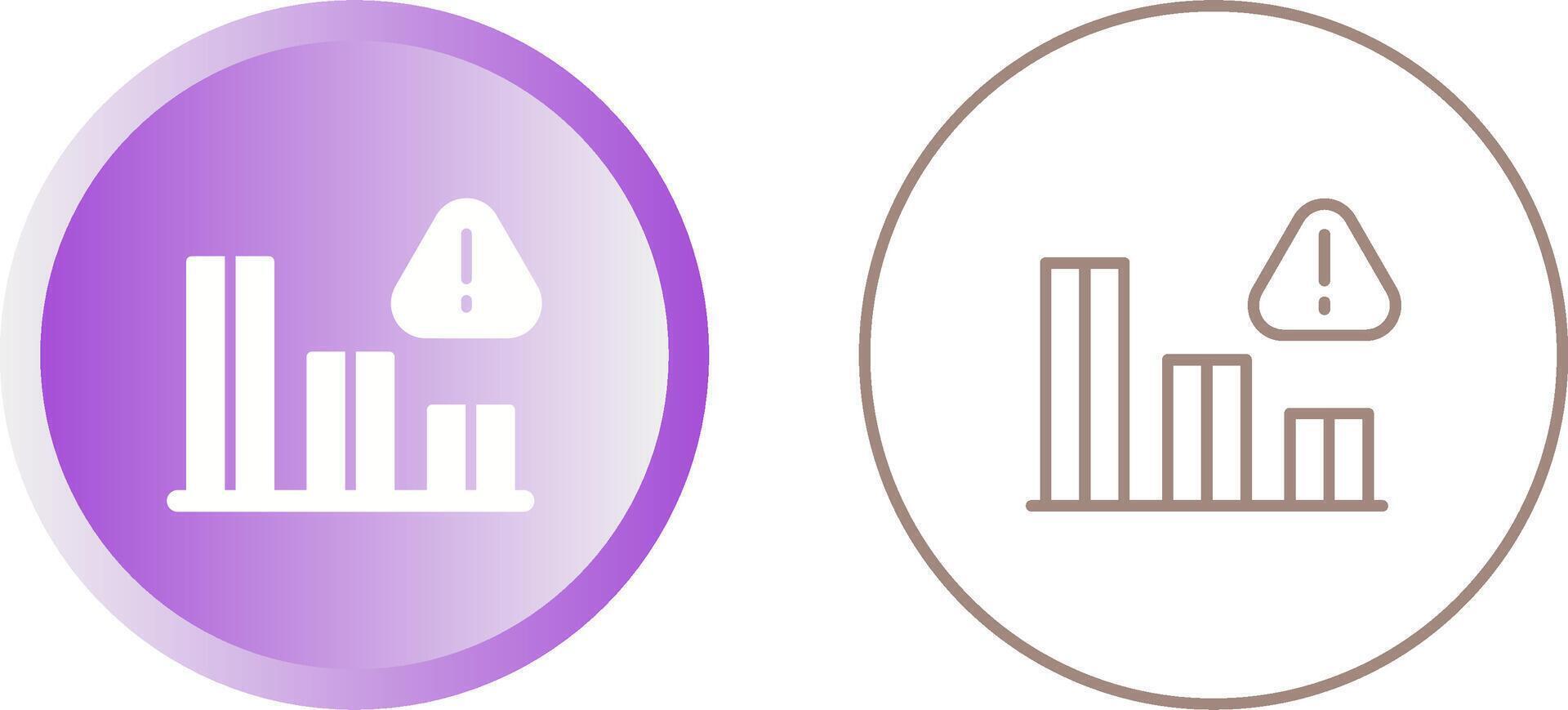 Recession Vector Icon